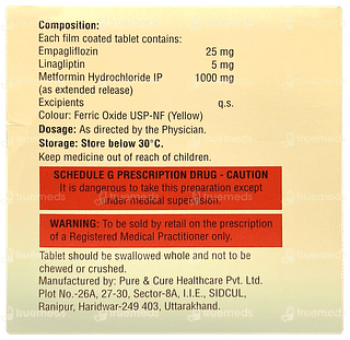 Ajaduo M Forte 25 Tablet 10