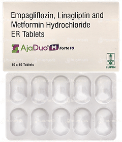 Ajaduo M Forte 10 Tablet 10