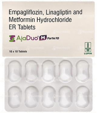 Ajaduo M Forte 10 Tablet 10