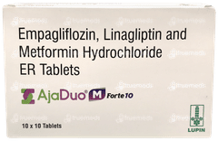 Ajaduo M Forte 10 Tablet 10