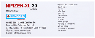 Nifizen Xl 30 Tablet 10
