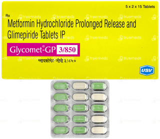 Glycomet Gp 3/850 Tablet 15