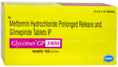 Glycomet Gp 3/850 Tablet 15