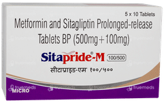 Sitapride M 100/500 Tablet 10