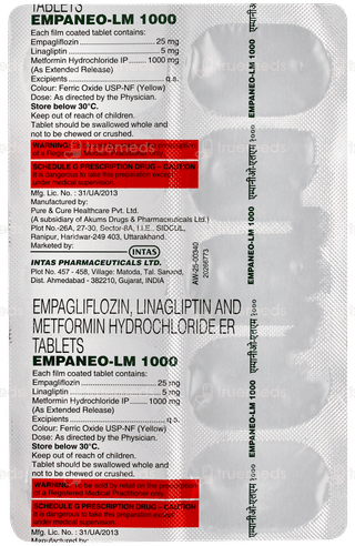 Empaneo Lm 1000 Tablet 10