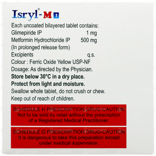 Isryl M 1 Tablet Pr 15