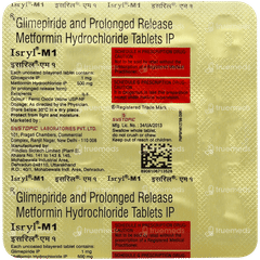 Isryl M 1 Tablet Pr 15 Isryl M 1 Tablet Pr 15