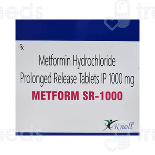Metform Sr 1000 Tablet Pr 10