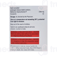 Metform Sr 1000 Tablet Pr 10 Metform Sr 1000 Tablet Pr 10