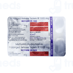 Metform Sr 1000 Tablet Pr 10 Metform Sr 1000 Tablet Pr 10