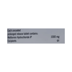 Metform Sr 1000 Tablet Pr 10 Metform Sr 1000 Tablet Pr 10