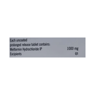 Metform Sr 1000 Tablet Pr 10