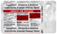 Azulix Dm 10/1/500 Tablet 10