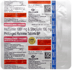 Sitabless Mxr 100/1000 Tablet 15