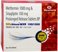 Sitabless Mxr 100/1000 Tablet 15 Sitabless Mxr 100/1000 Tablet 15