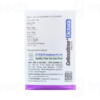 Cefexotime Dicloxa Tablet 10
