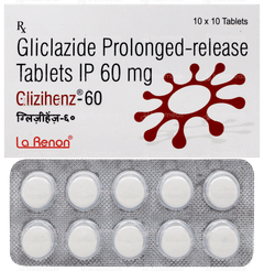 Glizihenz 60 Tablet Pr 10 Glizihenz 60 Tablet Pr 10