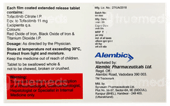 Tofalembic Od 11Mg Tablet 14 Tofalembic Od 11Mg Tablet 14