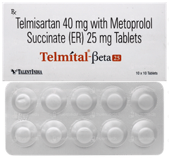 Telmital Beta 25 Tablet 10