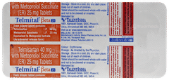 Telmital Beta 25 Tablet 10 Telmital Beta 25 Tablet 10