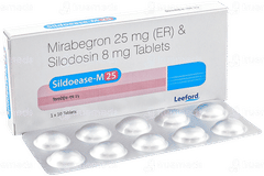 Sildoease M 25 Tablet 10