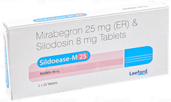 Sildoease M 25 Tablet 10 Sildoease M 25 Tablet 10