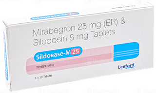 Sildoease M 25 Tablet 10