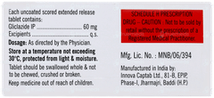Gliclize 60 Mr Tablet Er 10