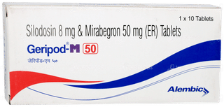 Geripod M 50 Tablet 10