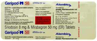 Geripod M 50 Tablet 10