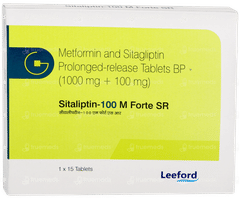 Sitaliptin 100 M Forte Sr Tablet Pr 15
