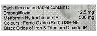 Empaone M Ir 12.5/500 Tablet 10