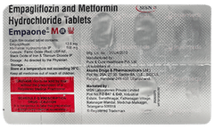 Empaone M Ir 12.5/500 Tablet 10 Empaone M Ir 12.5/500 Tablet 10