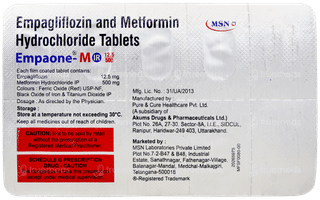 Empaone M Ir 12.5/500 Tablet 10