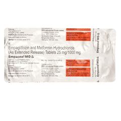 Empaone M Er 25/1000 Tablet 10