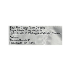 Empaone M Er 25/1000 Tablet 10