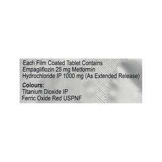 Empaone M Er 25/1000 Tablet 10
