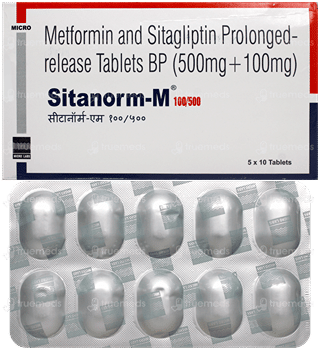 Sitanorm M 100/500 Tablet 10