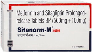 Sitanorm M 100/500 Tablet 10