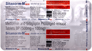 Sitanorm M 100/500 Tablet 10