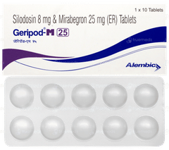 Geripod M 25 Tablet 10