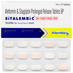 Sitalembic M 100/1000 Sr Tablet Pr 15