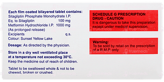 Sitalembic M 100/1000 Sr Tablet Pr 15