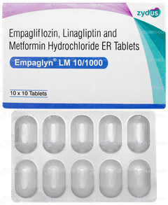 Empaglyn Lm 10/1000 Tablet 10