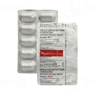 Empha M 25/1000 Tablet 10