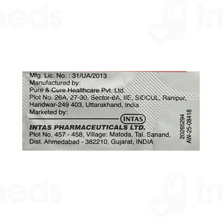 Empha M 25/1000 Tablet 10