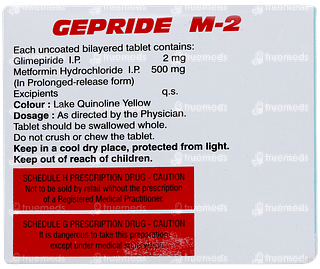 Gepride M 2 Tablet Pr 10