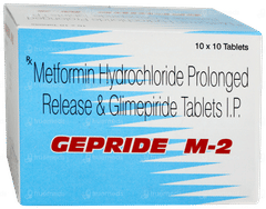 Gepride M 2 Tablet Pr 10