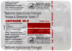 Gepride M 2 Tablet Pr 10