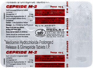 Gepride M 2 Tablet Pr 10